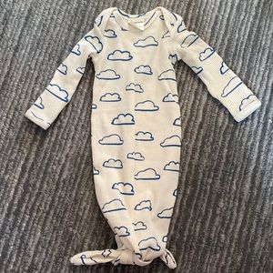 Spearmint Love newborn gown